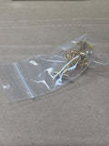 Gold Tone Bull Cuff Links