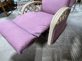 La-Z-Boy Rattan Lilac Rocking Recliner