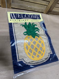 Welcome Pineapple Flag - Appears Unused