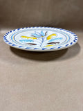 Floral Handpainted Wall Plate - Made In Spain