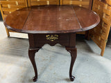 Ethan Allen Drop Leaf End Table with Drawer