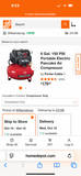 Porter Cable 6 Gal Air Compressor