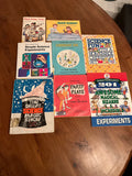 Homeschooling Book Lot J, Science Experiments & Tricks, 8 books