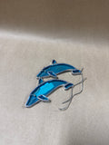 Dolphin Stained Glass Sun Catcher