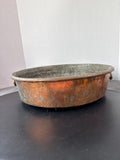 XL Copper Pan With Handles