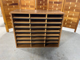 Particle Board Mail Sorter/Shelves