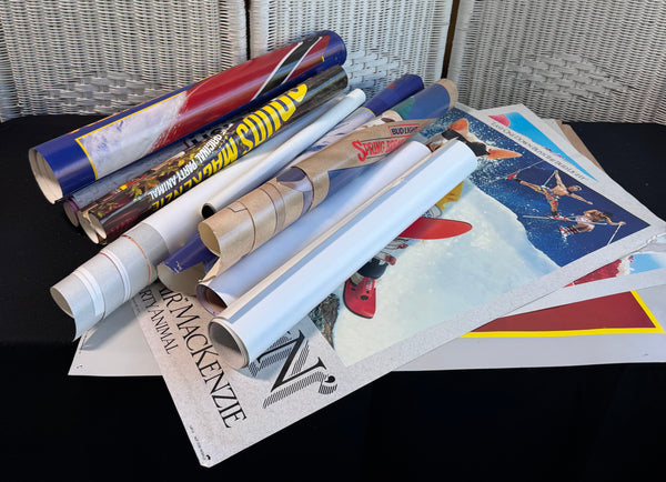 Assorted Lot of Spuds Mackenzie Vintage Budweiser Posters