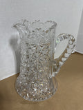 Crystal Cut Water Pitcher