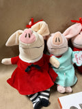 Olivia Book And 3 Olivia Plushies