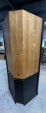 Ethan Allen Black Corner Cabinet