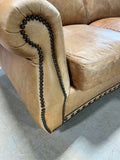 Leather Sectional Sofa with Ottoman***HEAVY ITEM***