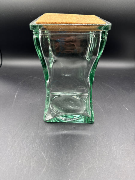 Glass Jar With Cork Lid