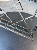 Wrought Iron Cookbook Stand with Page Weights