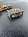 Pair of S. Kirk & Son Inc. Floral Embossed Sterling Silver Match Boxes