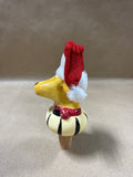 Dog In Santa Hat Wine Stopper