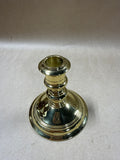 Small Solid Brass Virginia Metalcrafters Candlestick Holder