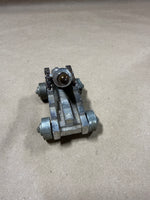 Small Vintage Metal Civil War Cannon — Made in Italy