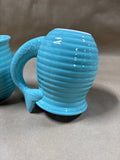 Aqua Blue Mermaid Coffee Mugs — Set Of 2