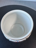 Franklin Mint Courage of the Terrestrial Tiger Vintage Porcelain Planter