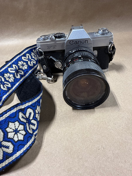 Canon FTb QL SLR Film Camera With Camera Strap NOT TESTED