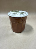Stoneware Raspberry Preserves Jar (B)