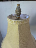 (A) Gilded Resin Pineapple Buffet Lamp (WORKS)
