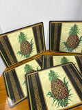 Pineapple Cork Back Pimpernel Placemats - Set Of 5 (F)