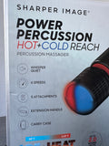 Sealed Sharper Image Power Percussion Hot + Cold Reach Massager