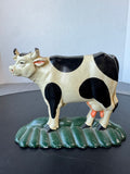 Cast Iron Vintage Cow Door Stop