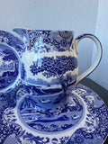 16-Piece Spode England Italian Blue China