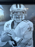 Drew Brees #9 New Orleans Saints Autographed 8x10 Framed Photo