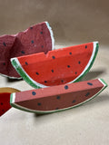 Wooden Watermelon Slice Lot - 4 Pieces