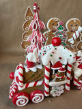 Gingerbread Style Holiday Decoration Pieces - 7 Pieces