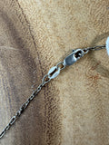 Filigree Dragonfly Sterling Silver Double Pendant Necklace