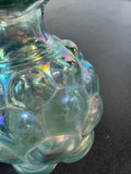 Light Blue Fenton Carnival Glass Jacqueline Bud Vase