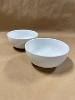 Pair Of Dansk White Bowls