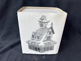 Department 56 Reindeer Barn, Light Works (A4) *Read Description*