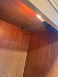 Mid Century Modern Style Clock/Shelf with Light ***Read Description Carefully***