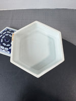 Bombay Company 4-Tiered Blue & White Chinoiserie Porcelain Box