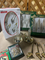 Gold & Silver Ornament Lot