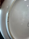 Round Hand Painted Spanish Pottery Tray