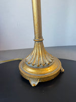 (A) Gilded Resin Pineapple Buffet Lamp (WORKS)
