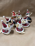 (A)Lot Of Pier 1 Straw Dog Ornaments — 7 Ornaments