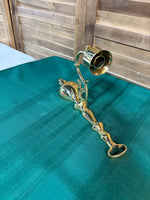 Brass Candle Sconce