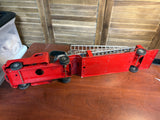 Vintage Structo Fire Dept Pressed Metal Fire Truck