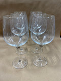 Set Of 6 Bormioli Rocco Wine Glasses