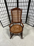 Antique Cane Rocking Chair