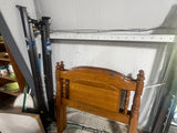 Twin Headboards with Metal Frames, Pair/2
