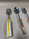 3-Piece Heavyweight Holiday Salad Servers