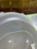 Lock & Lock Pair of Round Plastic Food Storage Containers